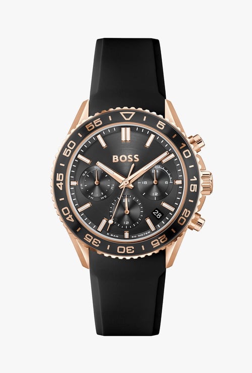 BOSS Runner Women Multifunction Watch with Silicone Strap - 1502753