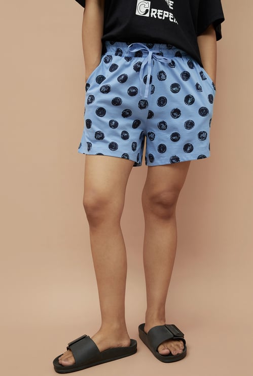 GINGER Women Printed Lounge Shorts