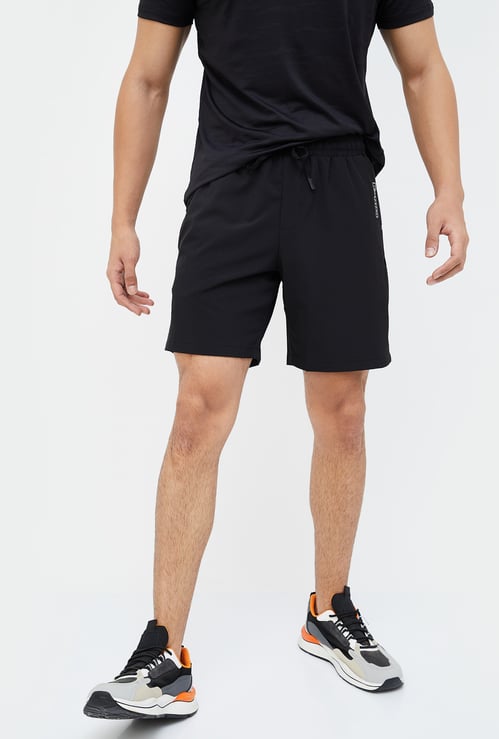 KAPPA Men Solid Hydroway Athletic Shorts