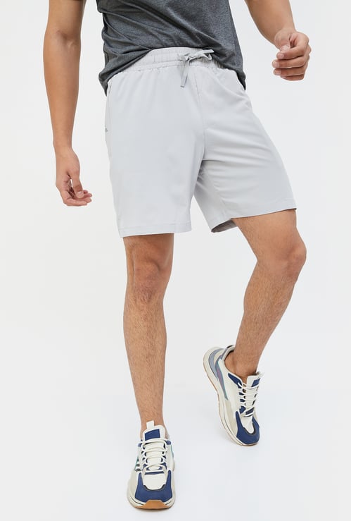 KAPPA Men Solid Hydroway Athletic Shorts
