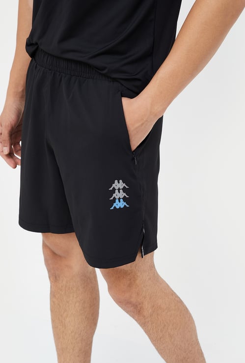 KAPPA Men Solid Sports Shorts