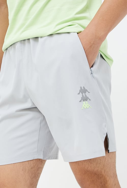 KAPPA Men Solid Sports Shorts