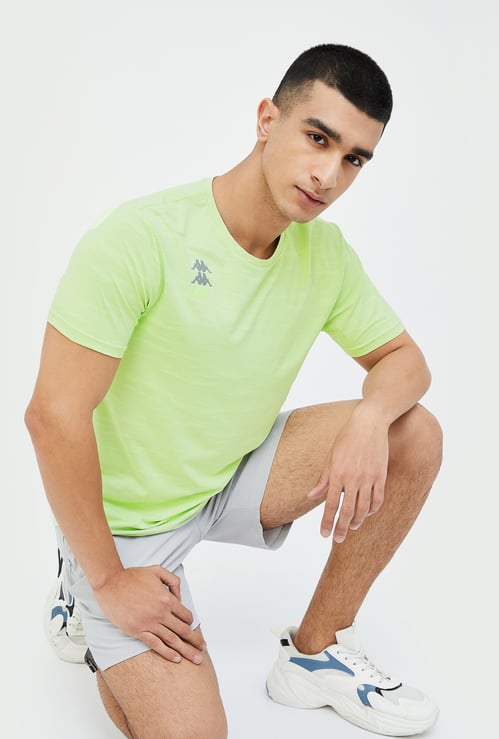 KAPPA Men Patterned Active T-shirt