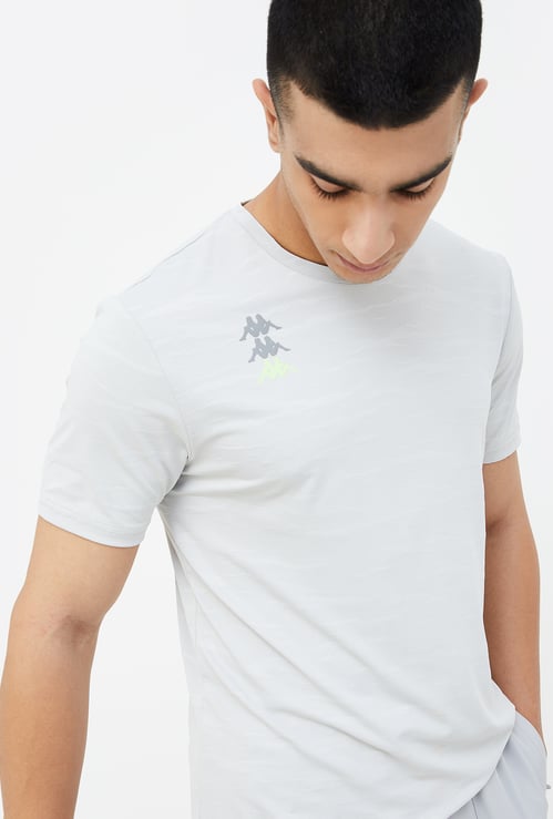 KAPPA Men Patterned Active T-shirt
