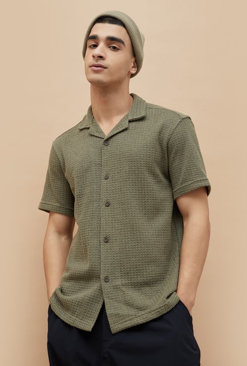 FORCA Knitted Regular Fit Shirt