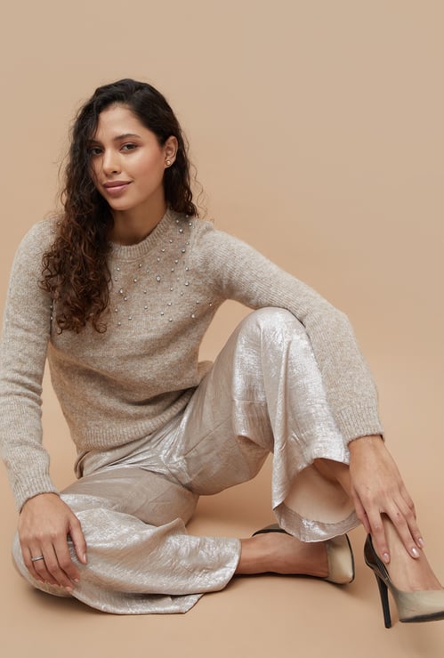 CODE Embellished Sweater