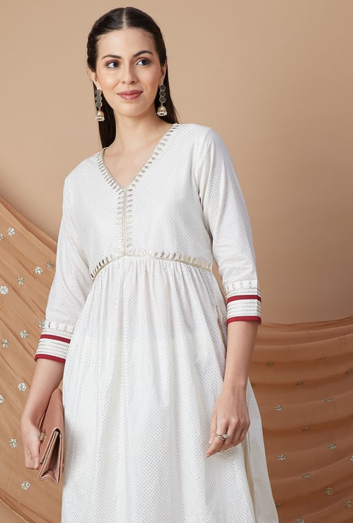 MELANGE Embroidered Kurta