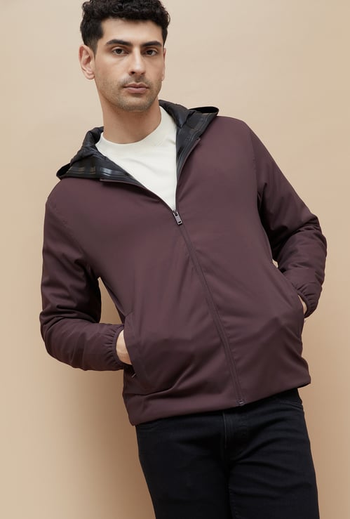 CODE Solid Hooded Jacket