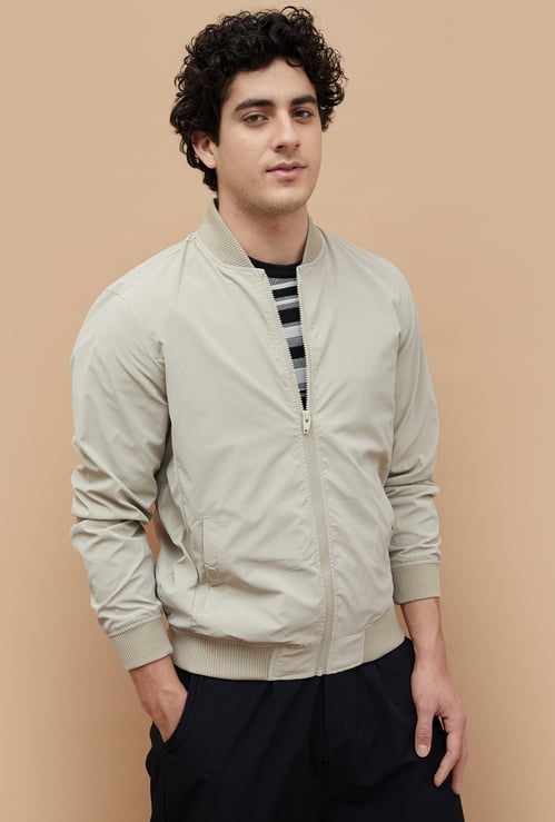 FAME FOREVER Solid Bomber Jacket