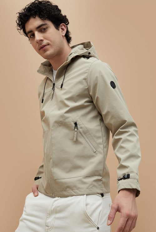 FORCA Zip Through Hooded Jacket