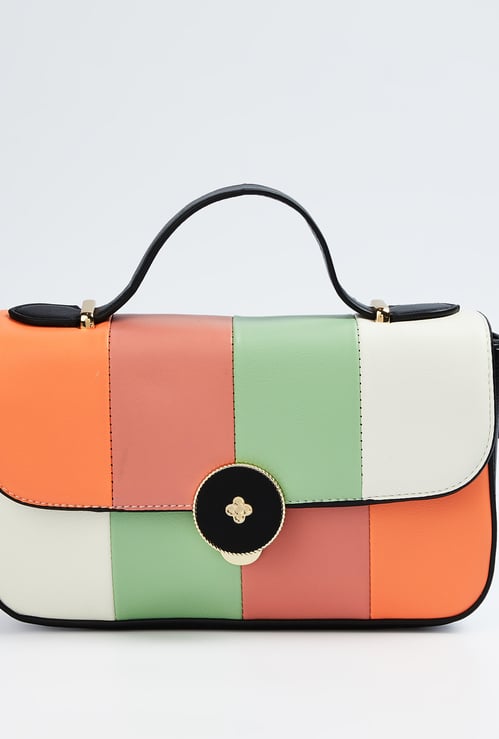 GINGER Colourblocked Sling Bag