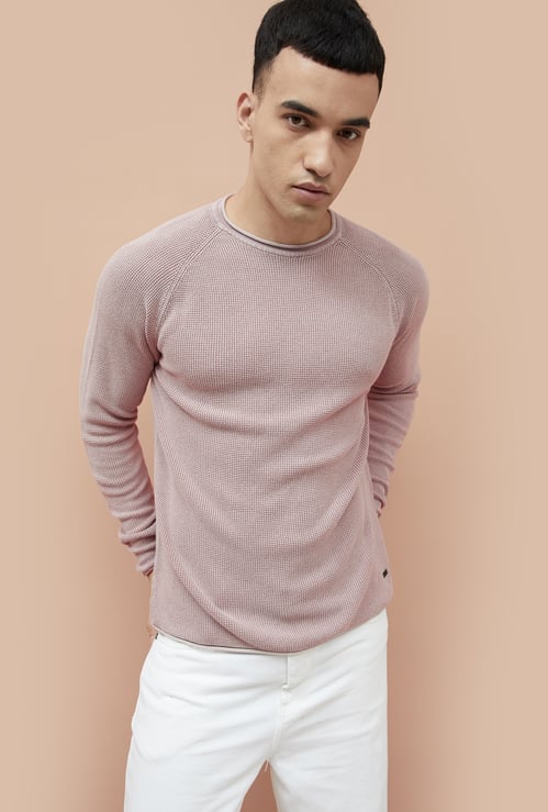 FORCA Waffle Knit Sweater