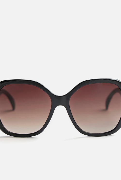 OPIUM UV Protected Geometric Sunglasses - OP-10210-C01-56