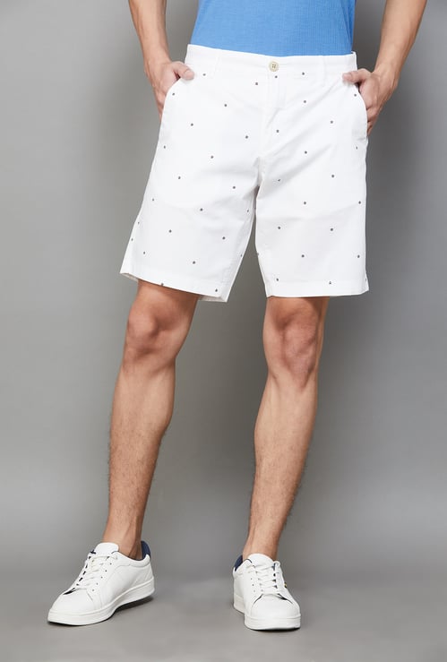U.S. POLO ASSN. Men Printed Slim Fit Shorts