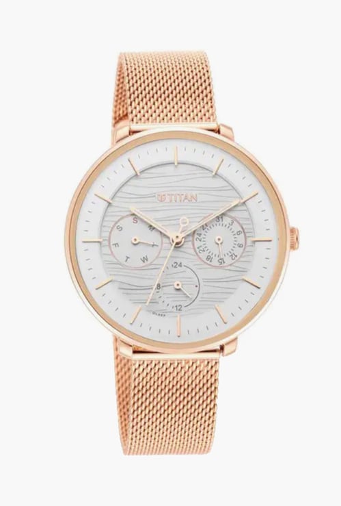 TITAN Workwear Women Metal Strap Multifunction Watch - NS2651WM02