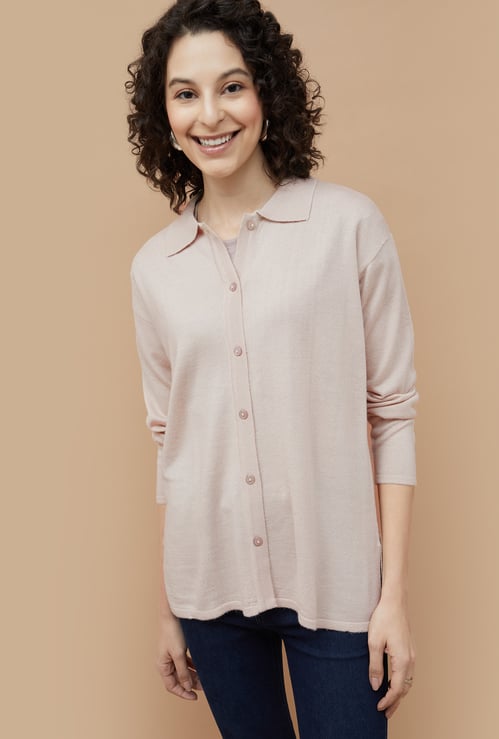 FAME FOREVER Flat Knit Top