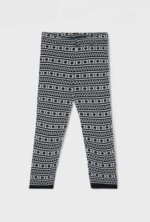 JUNIORS Knitted Winter Leggings