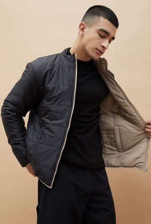 FAME FOREVER Quilted Reversible Jacket