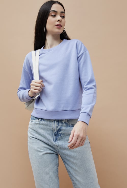 GINGER Solid Sweatshirt