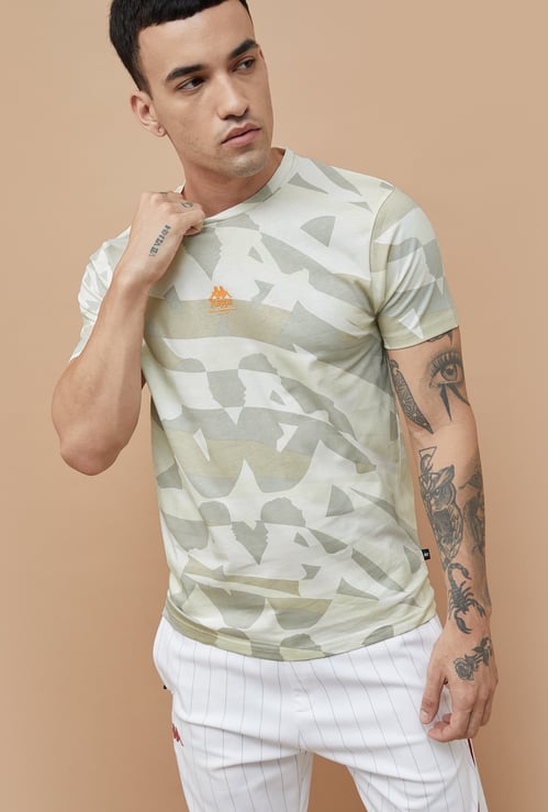 KAPPA Men Printed Sports T-shirt