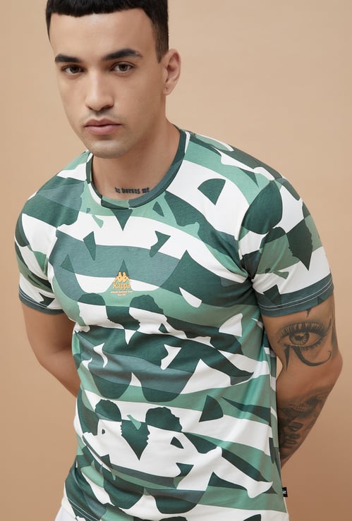 KAPPA Men Printed Sports T-shirt