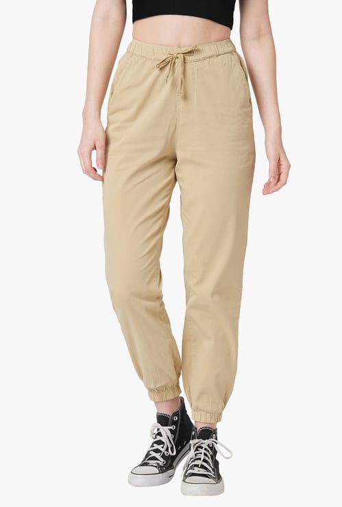 KRAUS Women Solid Comfort Fit Joggers