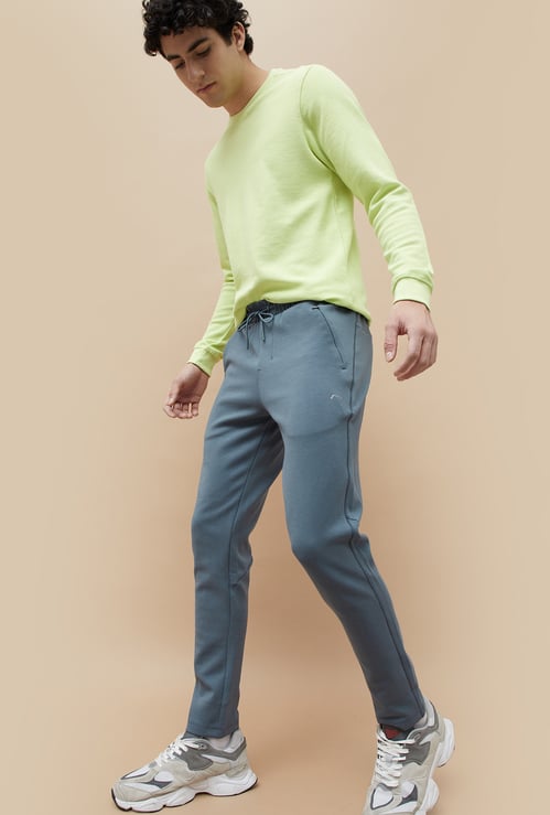 FAME FOREVER ACTIVE Solid Slim Fit Track Pants