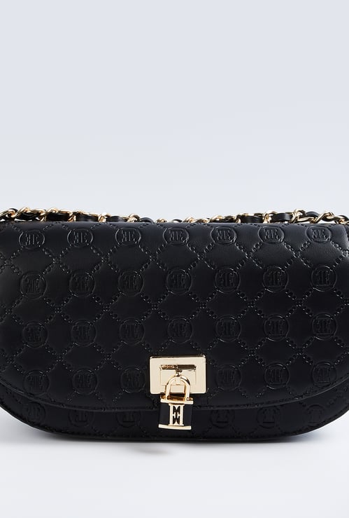 ELLE Textured Sling Bag