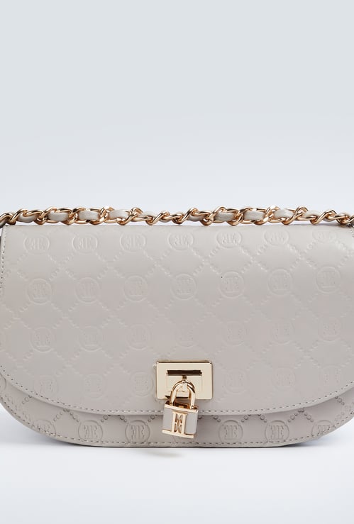 ELLE Textured Sling Bag