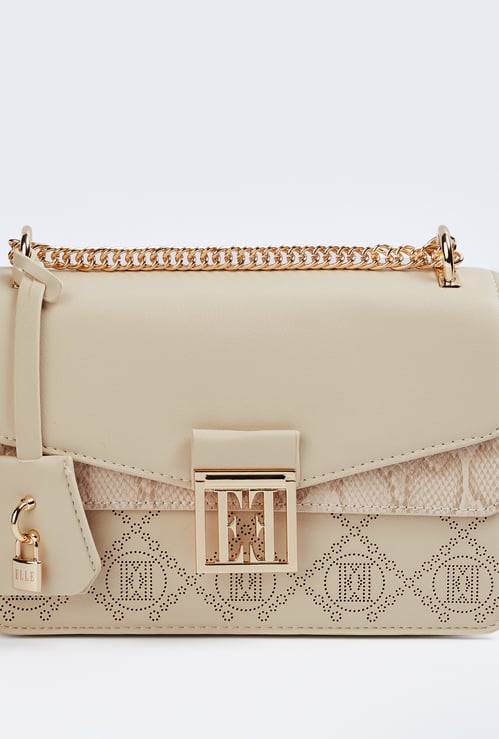 ELLE Textured Sling Bag