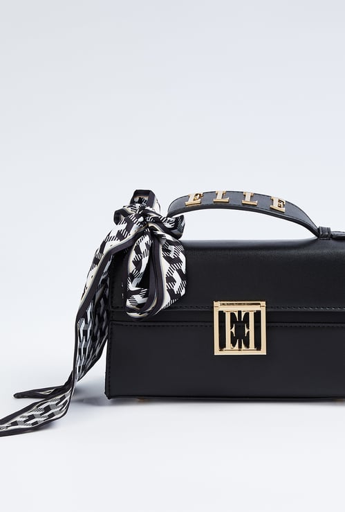 ELLE Scarf Detail Satchel