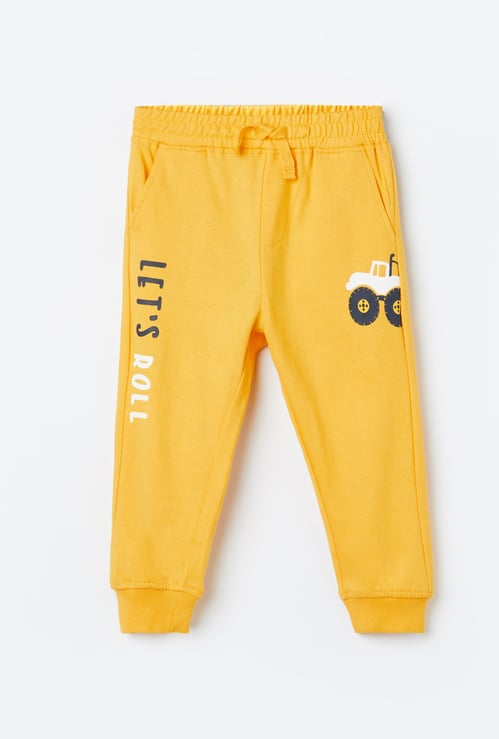 JUNIORS Solid Elasticated Track Pant