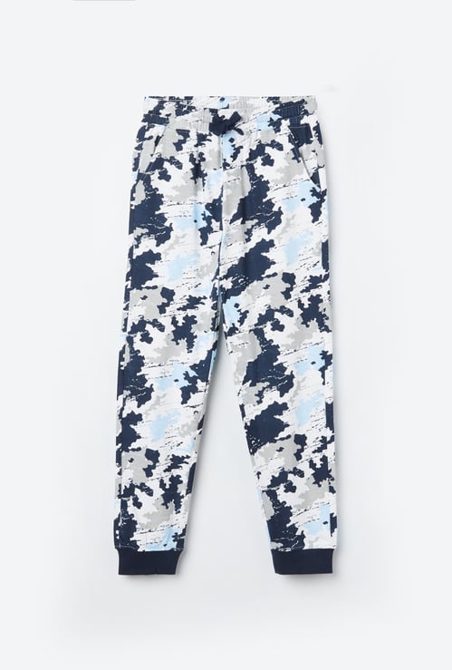 FAME FOREVER Printed Regular Fit Track Pant
