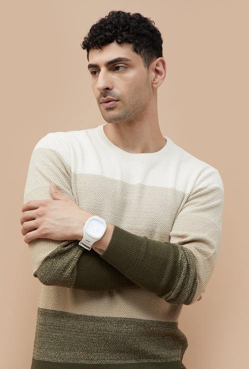 CODE UNWIND Colourblocked Sweater