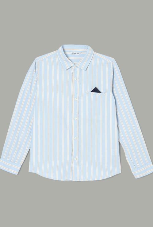 FAME FOREVER Striped Regular Fit Shirt