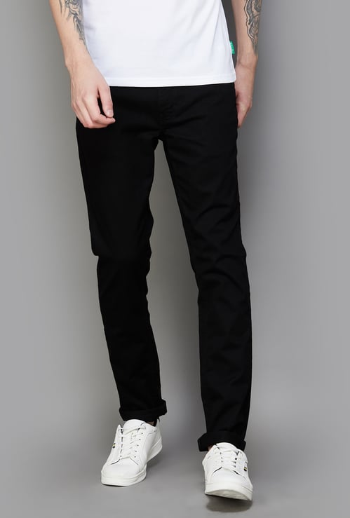 UNITED COLORS OF BENETTON Men Solid Skinny Fit Jeans
