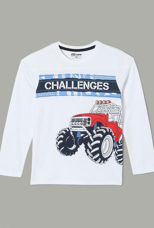 FAME FOREVER Graphic Print T-shirt