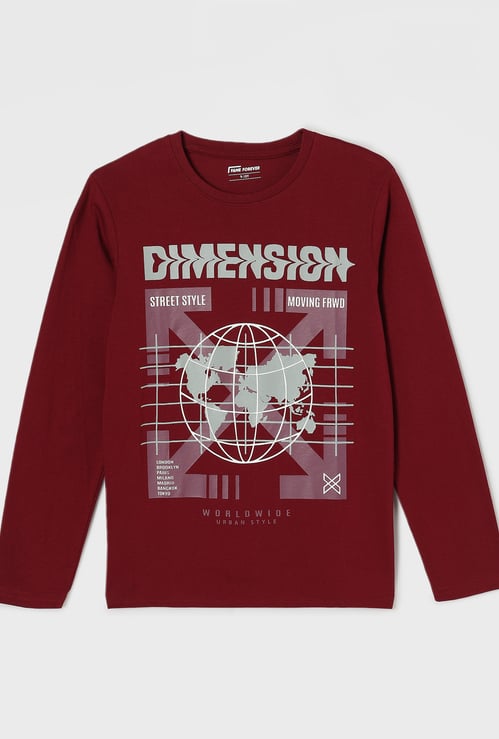 FAME FOREVER Graphic Print T-shirt
