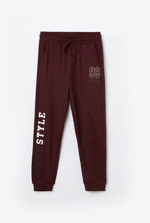 FAME FOREVER Solid Regular Fit Track Pant