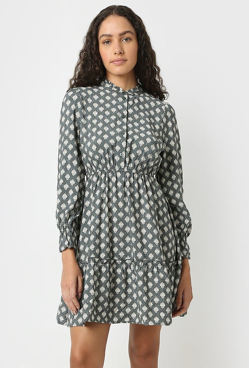 VERO MODA Floral Print Mini Dress