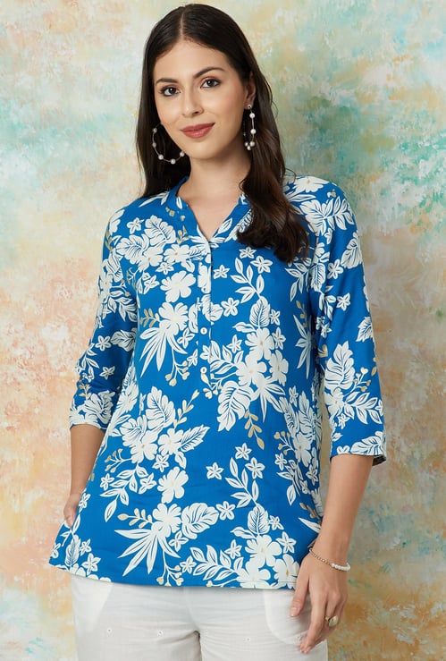 MELANGE Printed Casual Wear Kurti