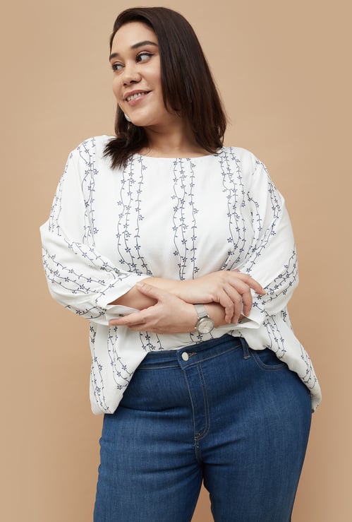 NEXUS Embroidered Top