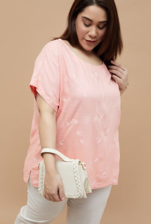 NEXUS Embroidered Top