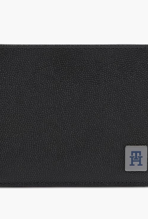 TOMMY HILFIGER Grain Leather Bi-Fold Wallet