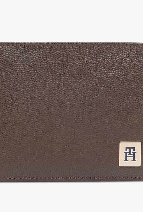 TOMMY HILFIGER Grain Leather Bi-Fold Wallet