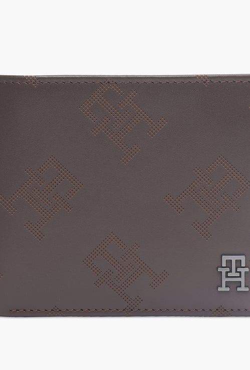 TOMMY HILFIGER Monogram Debossed Bi-Fold Wallet