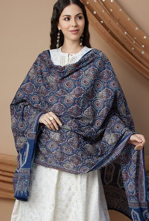 MELANGE Printed Dupatta