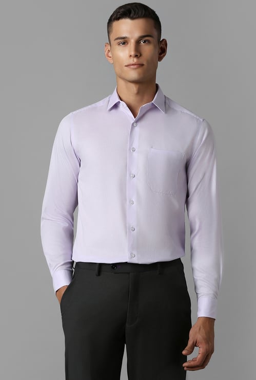 LOUIS PHILIPPE Textured Slim Fit Formal Shirt