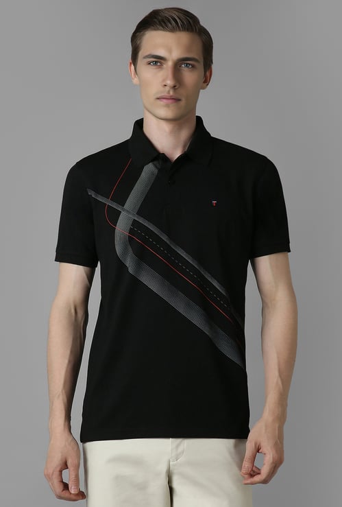 LP SPORT Printed Polo T-shirt