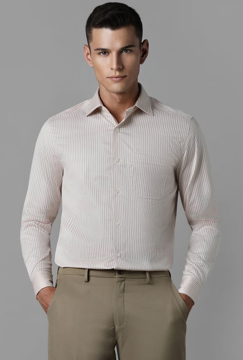 LOUIS PHILIPPE Striped Regular Fit Formal Shirt